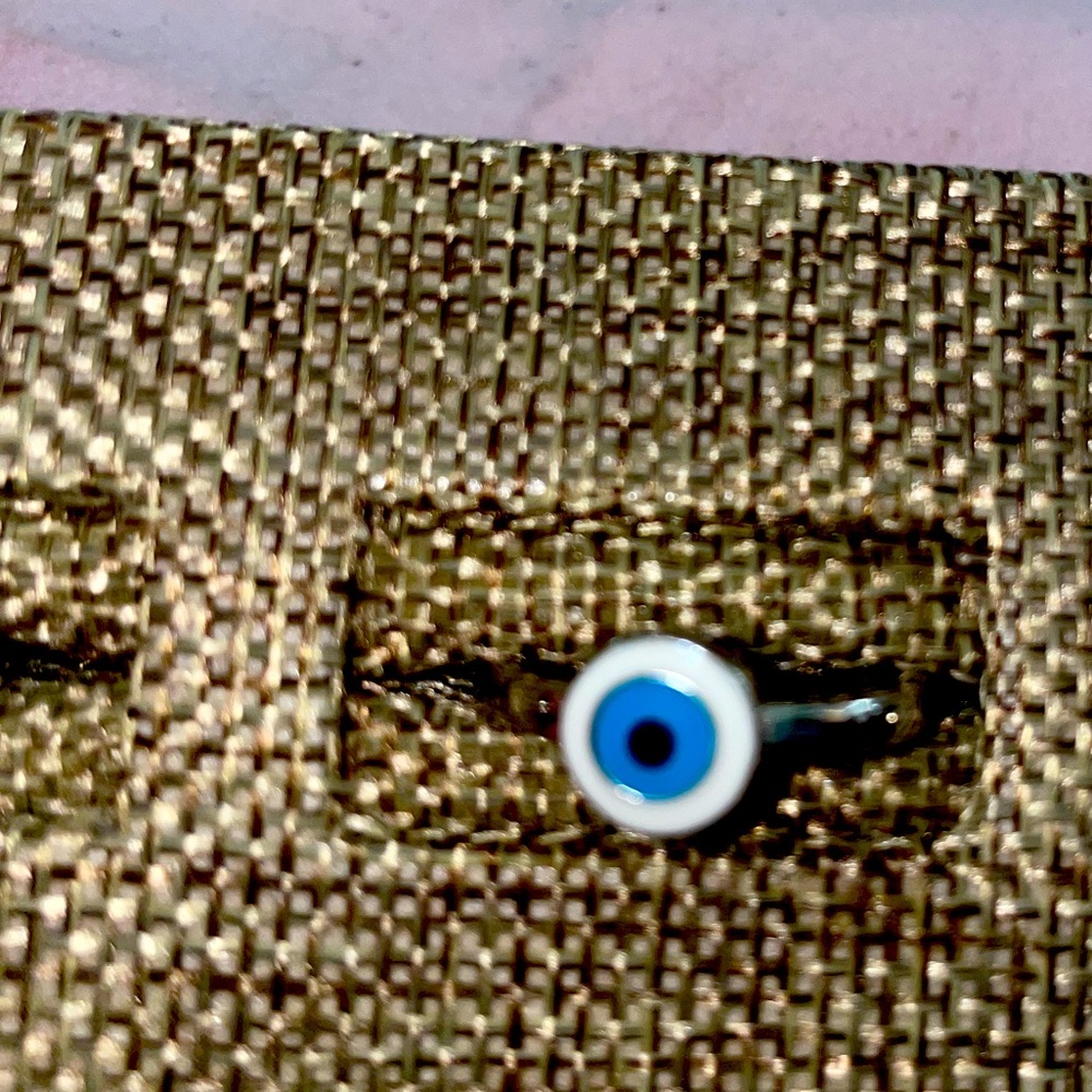 Blue evil eye 🧿 ring